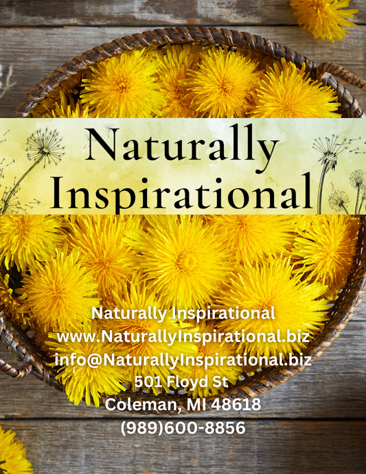 Welcome booklet about Naturally Inspirational.