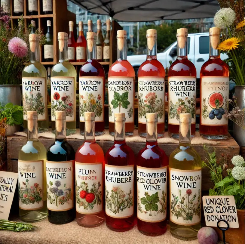 Flavored Wine Bottles.