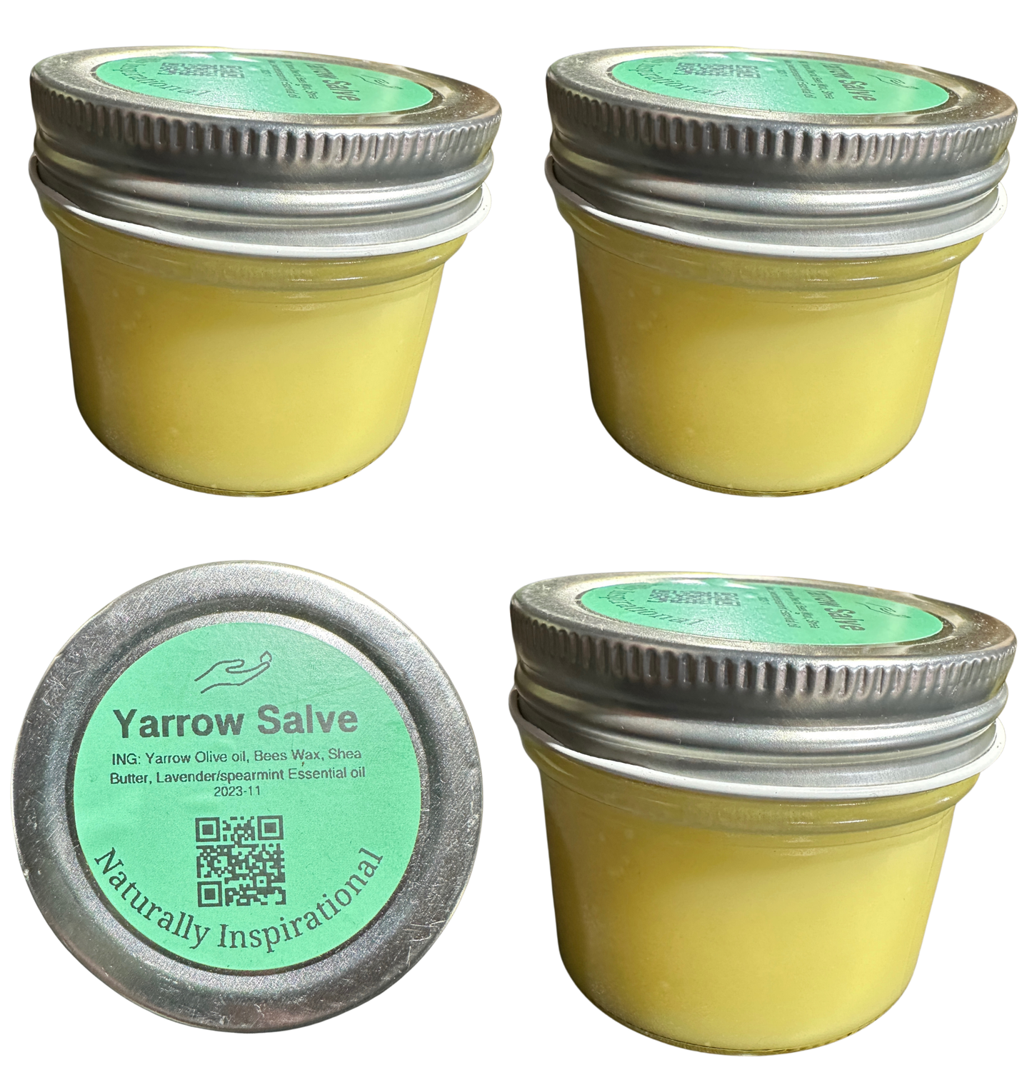 3-Pack Beeswax Salve Bundle – 4 oz Full Size