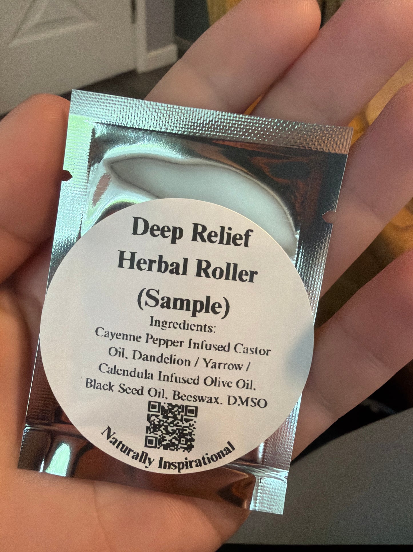 Deep Relief Herbal Roller Sample | Single-Use Herbal Oil Sample