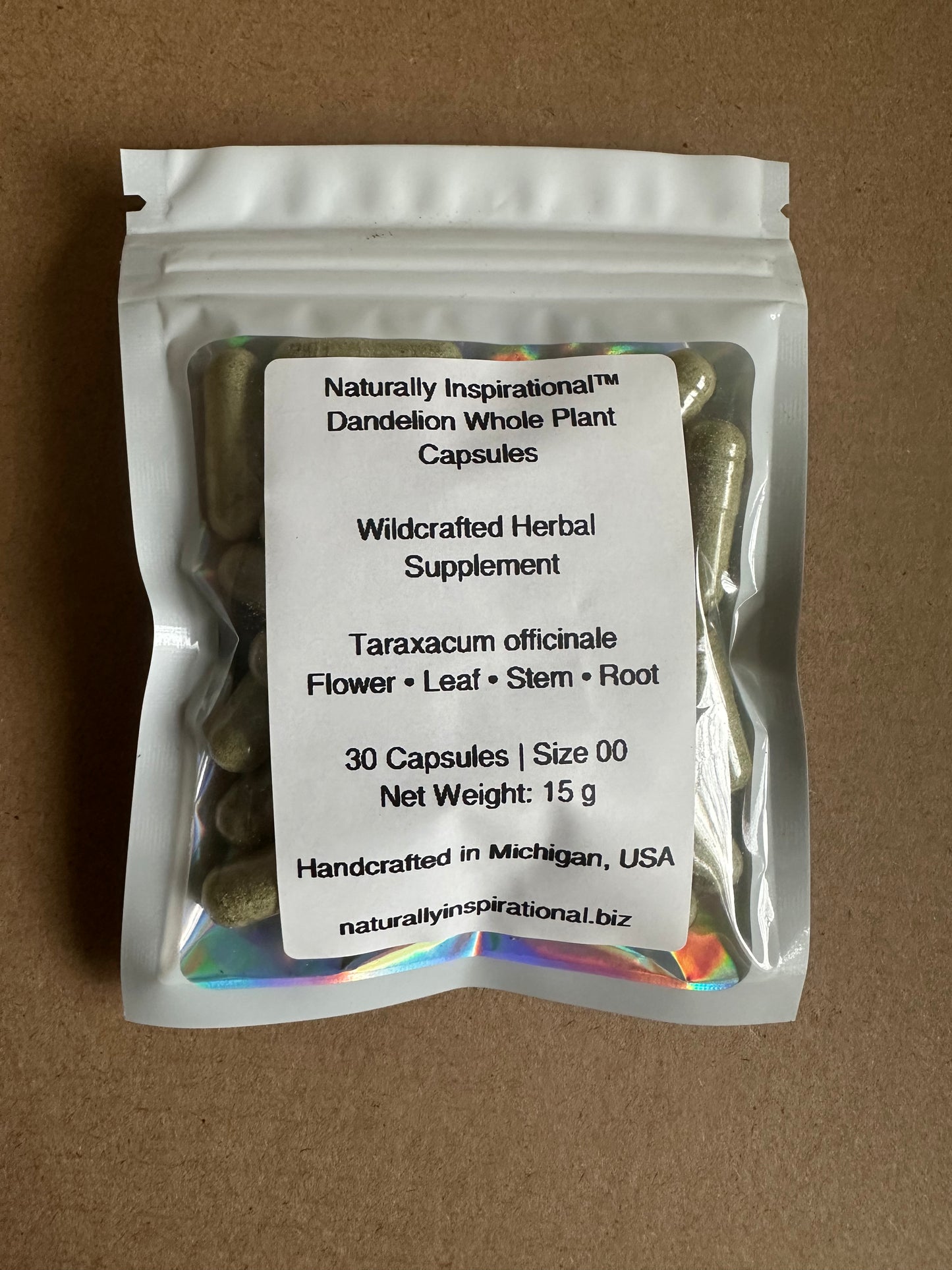 Dandelion Whole Plant Capsules