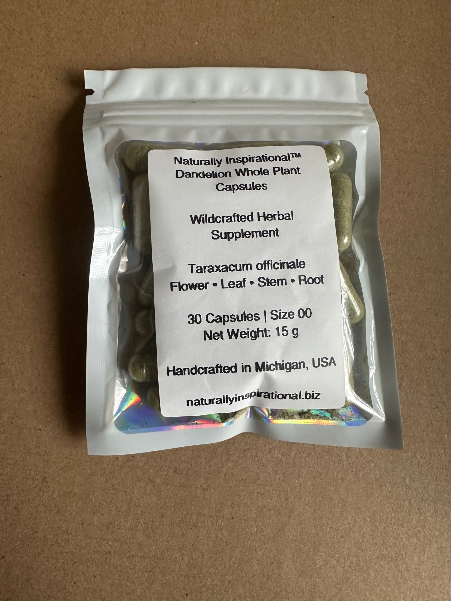 Dandelion Whole Plant Capsules