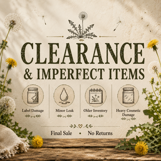 Clearance & Imperfect Items