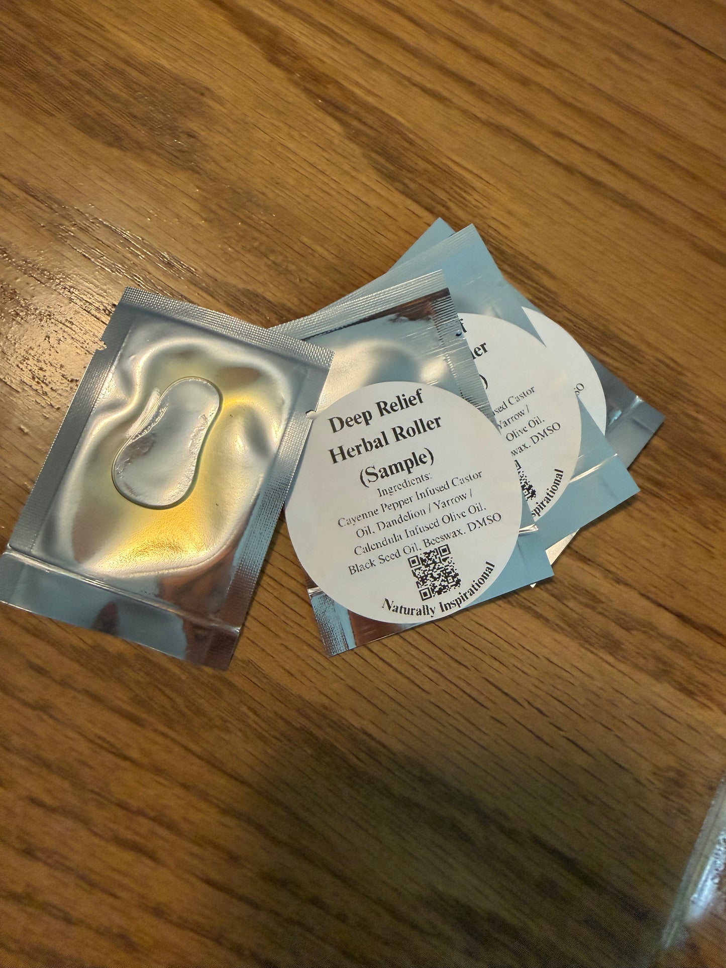 Deep Relief Herbal Roller Sample | Single-Use Herbal Oil Sample