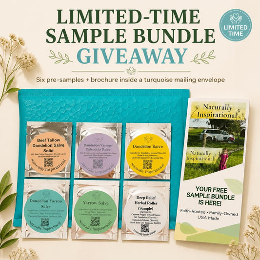 Naturally Inspirational 6-Sample Herbal Bundle – Try Them All