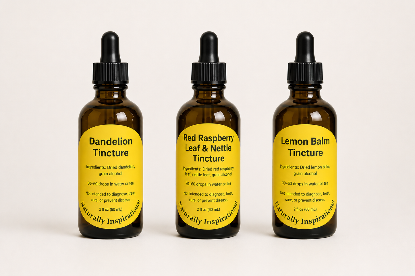 Tinctures by Naturally Inspirational