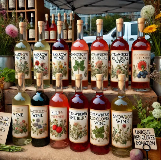 Flavored Wine Bottles.